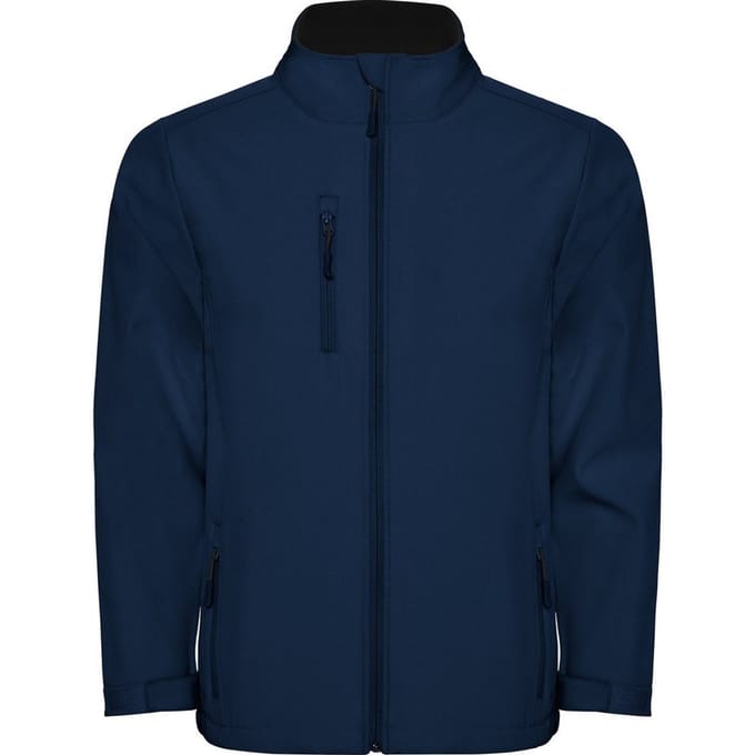 Roly Heren Nebraska Soft Shell Jas (Marineblauw)