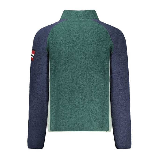 Noorwegen 1963 Groen Polyester Heren Sweatshirt
