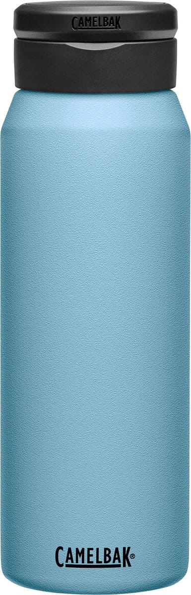 CamelBak Fit Cap Vacuum Insulated - RVS Isolatie drinkfles - 1 L - Blauw (Dusk Blue)