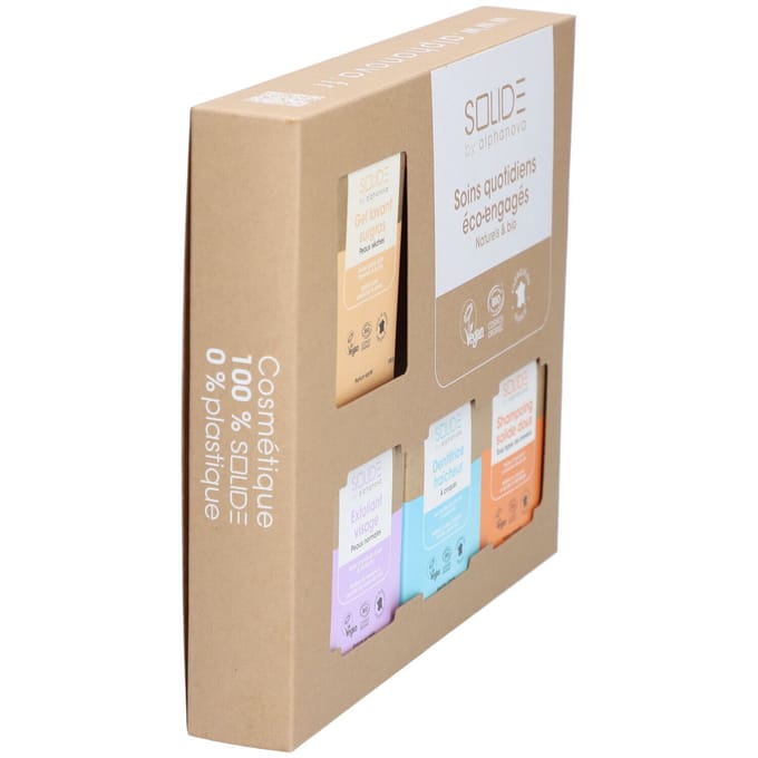 Alphanova Solide Giftbox bars zero water droge huid 1 Stuks