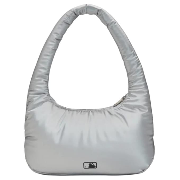 MLB Basic Casual Mode Polyurethaan Handheld Schoudertas Regulier Dames tassen Zilver 3ABQS044N-50SIS Silver gray