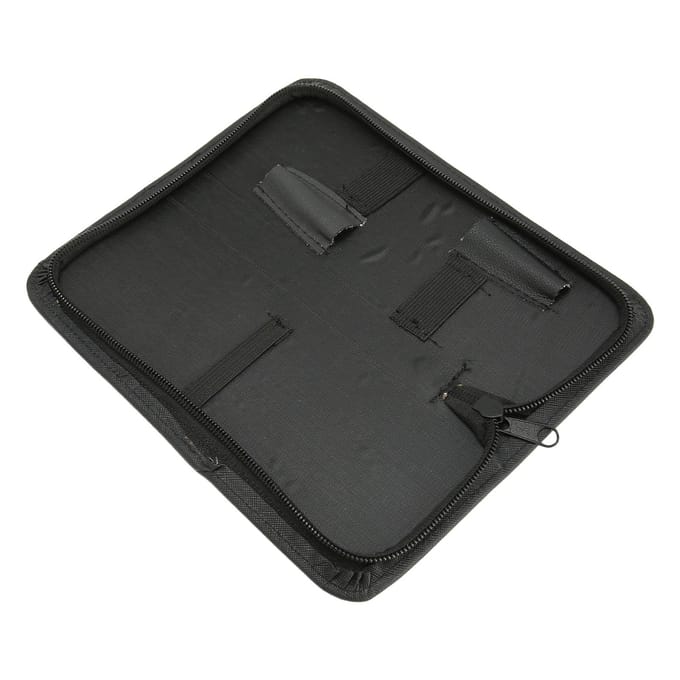 PU-schaarhouder/etui, professionele kapperszaak, opbergtas voor kammen en scharen. gray