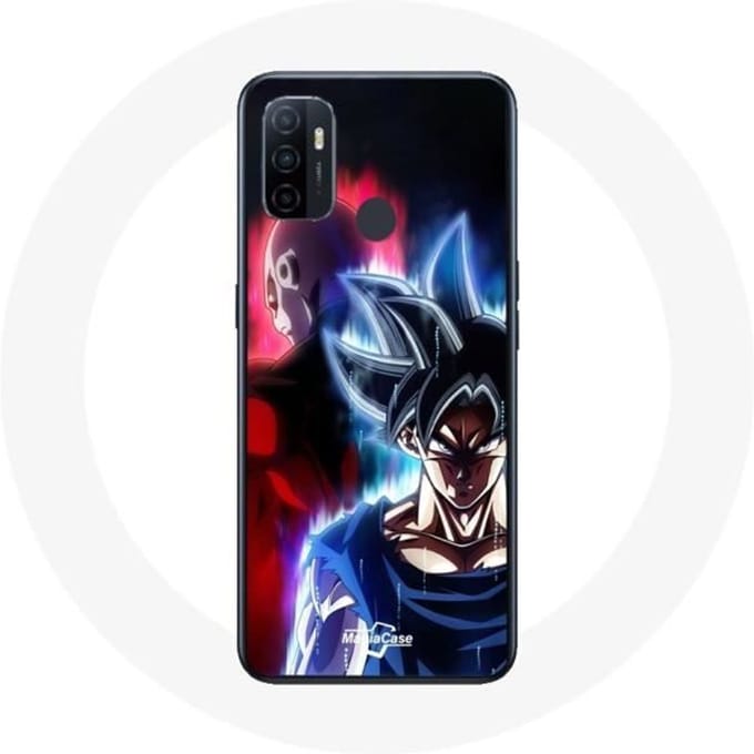 Coque Oppo A53 Anime Dragon Ball Goku et Jiren