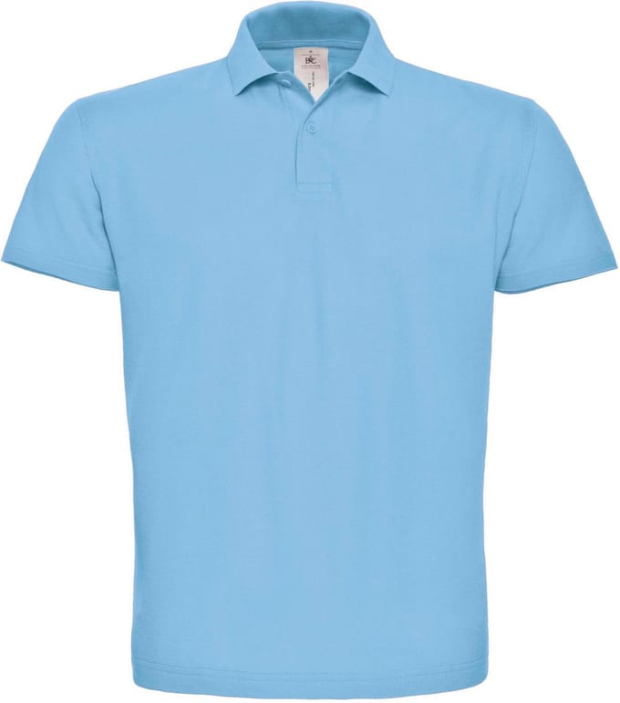 B&C Id.001 Polo Shirt CGPUI10 - light blue - S