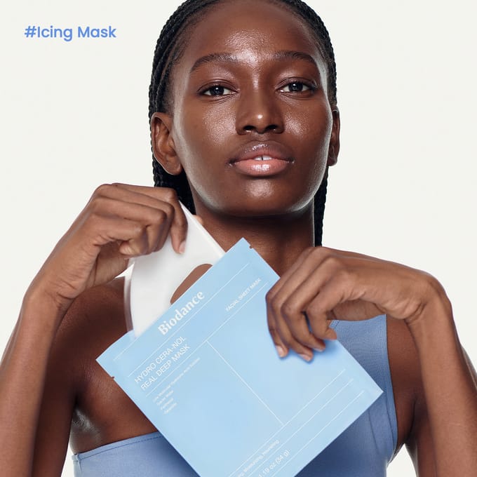 [Biodance] Hydro Cera-nol Real Deep Mask 4EA white