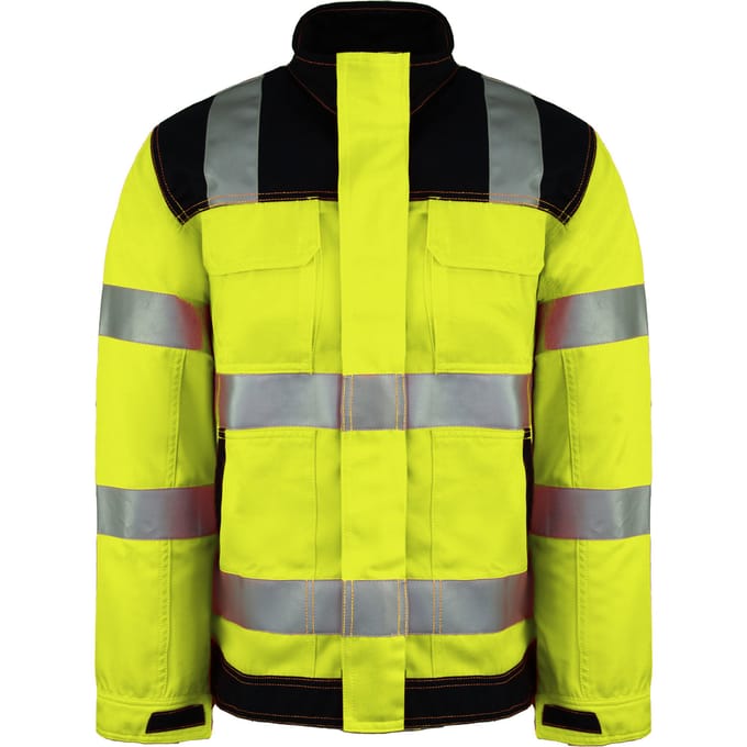 Dickies Hoge Zichtbaarheid Heren Geel Werkjasje