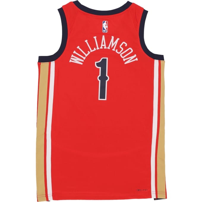 Basketbaltanktop voor heren NBA Statement Edition 23 Dri-fit Swingman Jersey nr. 1 Zion Williamson Neopel