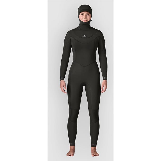 Patagonia Regulator 4/3 Hooded Full Wetsuit zwart