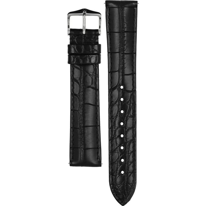 Hirsch 10220759-2-18 Genuine Alligator Horlogeband