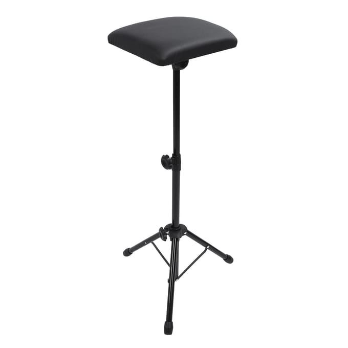 Support de Bras de Trépied Portable Hauteur Réglable Professionnel Cuir PU Support de Trépied avec Accoudoir pour black