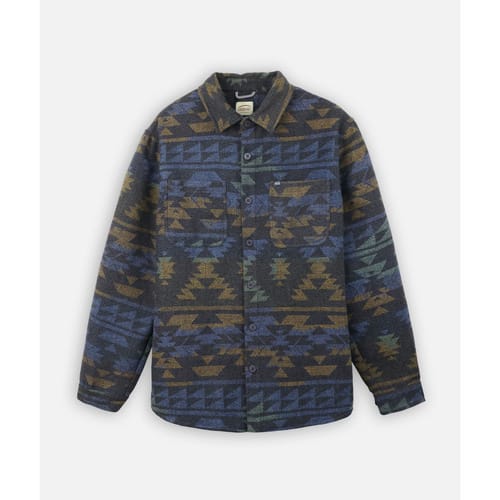 Fleece Jack Oxbow Overshirt van jacquard SNEAKOUT