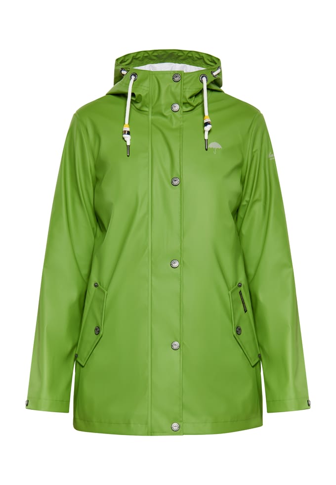 Schmuddelwedda Regenjas Dames lichtgroen