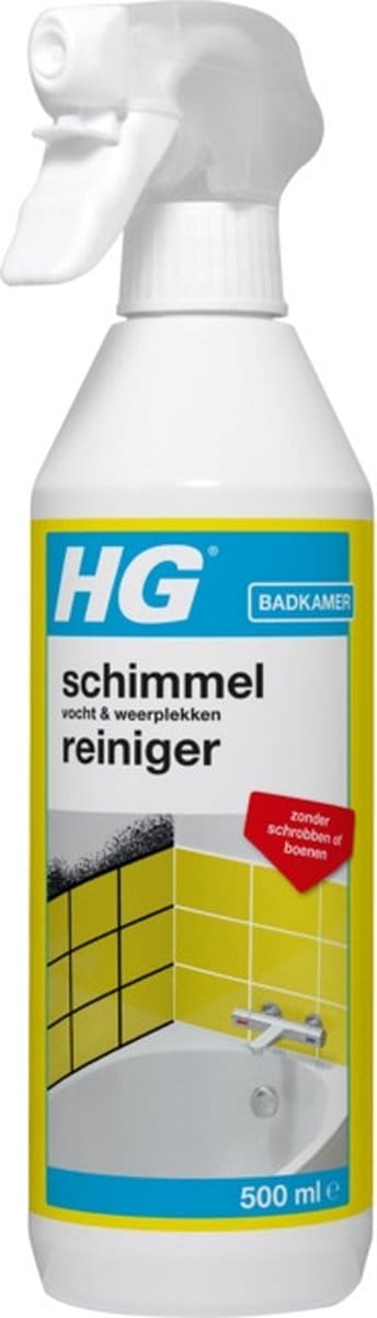 HG Schimmel- Vocht & Weerplekken - 500 ml - Reiniger | 2 Stuks !