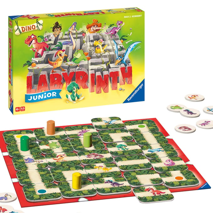 Ravensburger Junior Labyrinth Dino - Bordspel