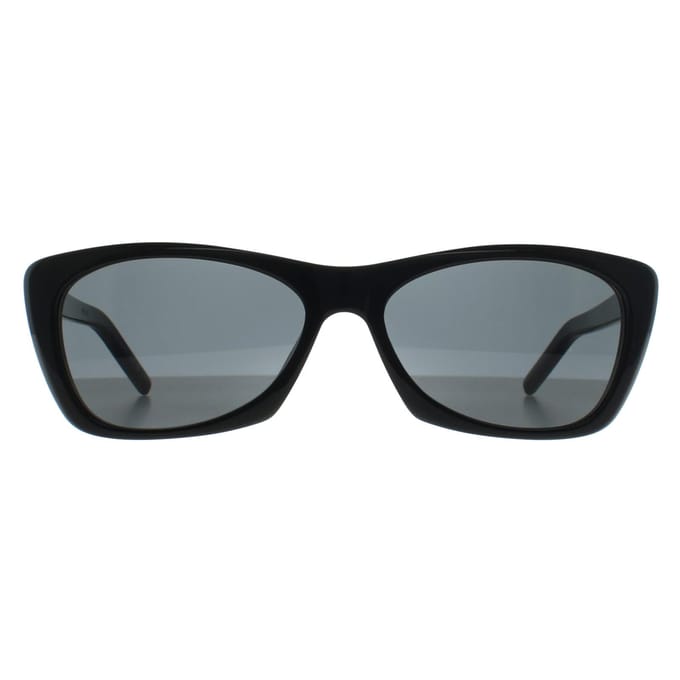 Saint Laurent Rechthoek Dames Glimmend Zwart Grijs SL 613