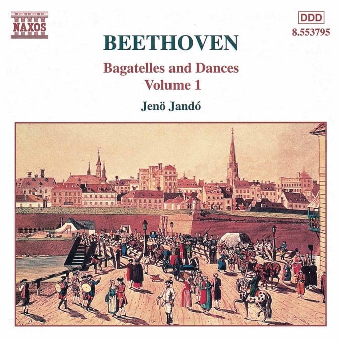 Jeno Jandó - Beethoven: Bagatelles & Dances 1 (CD)