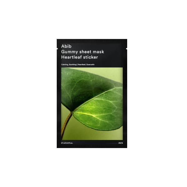 [Promotie] Abib - Gummy Sheet Mask - Heartleaf Sticker - 1stuk