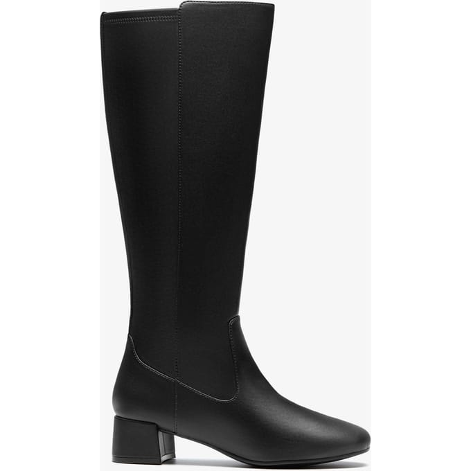 Iridessa Glow Black Leather Laarzen