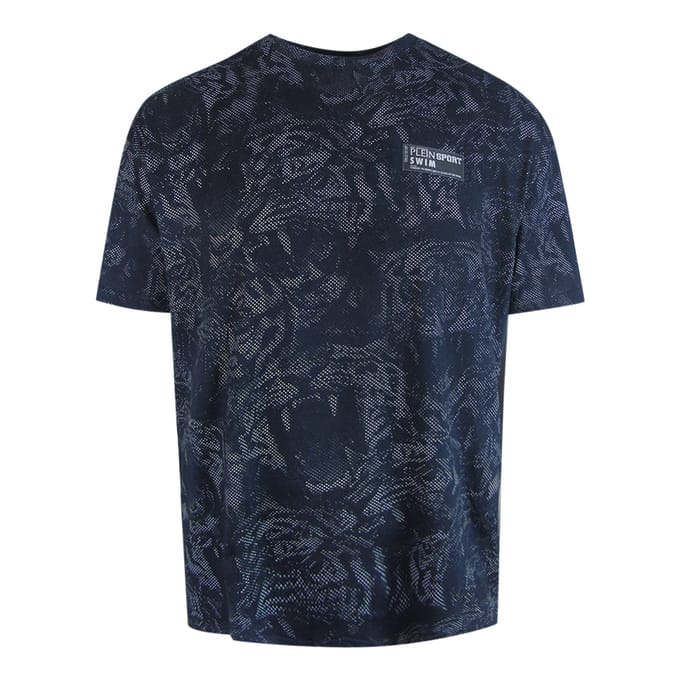Korte Mouwen T-shirt in Zwart