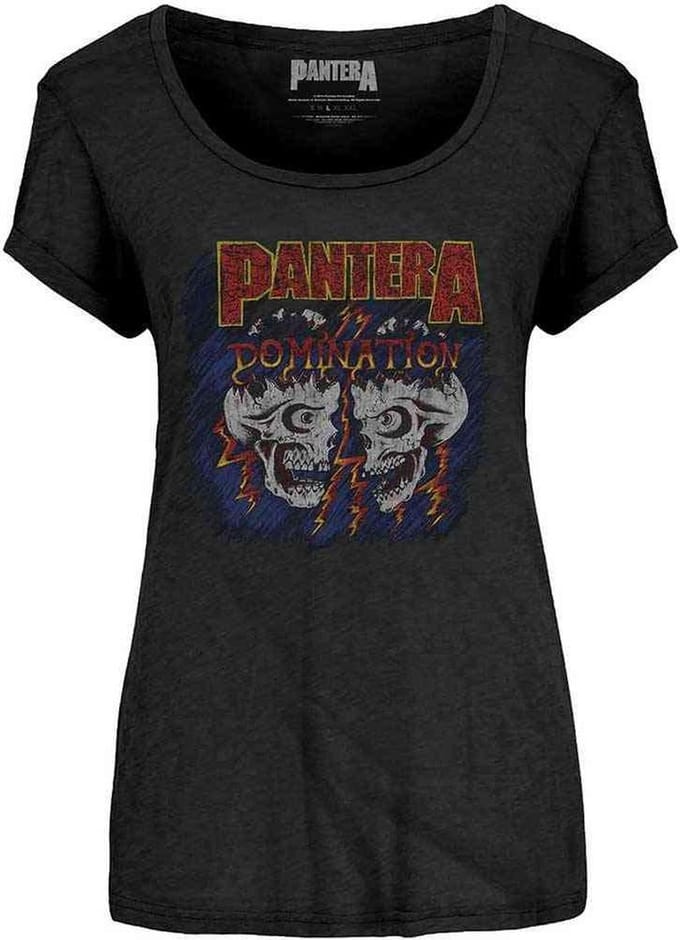 Pantera - Domination Dames Tshirt - S - Zwart