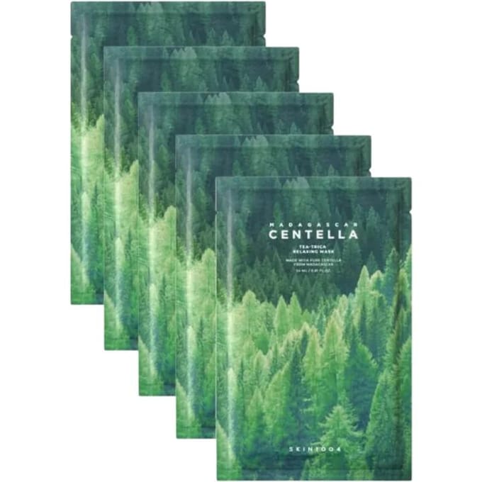 SKIN1004 - Madagascar Centella Tea-Trica Relaxing Mask Set 24ml x 5 sheets