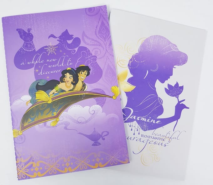 DISNEY ALADDIN - 2 SCHOOLSCHRIFTEN - A5