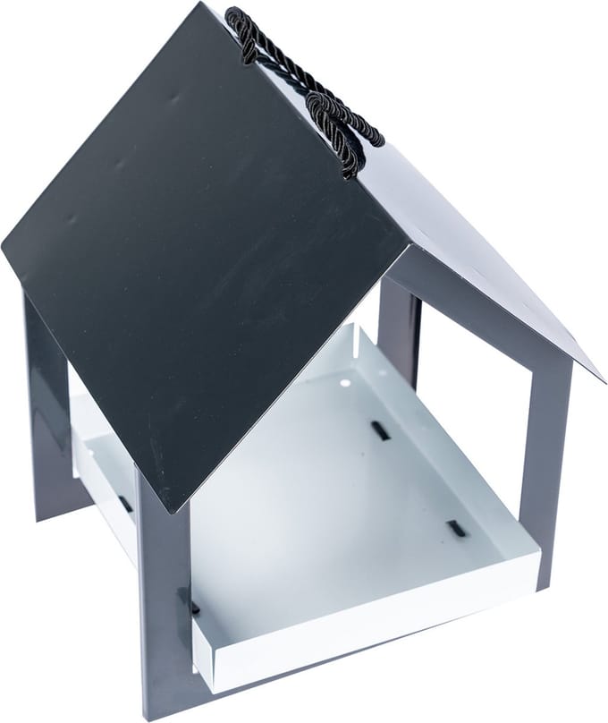 Homescapes Hangende Vogeltafel - Zwart