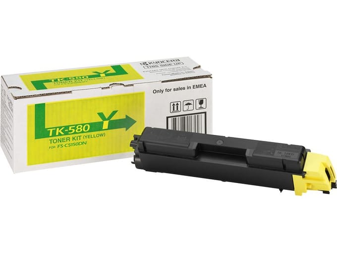 Toner kyocera tk-580y geel