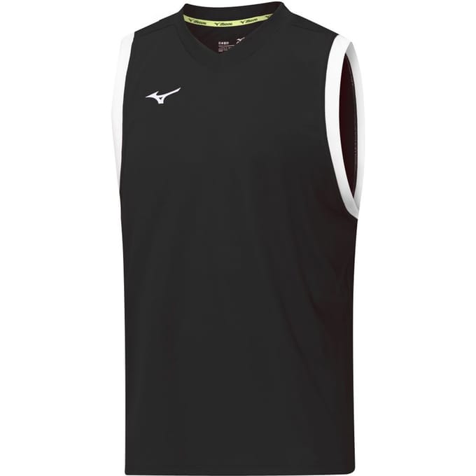 Mizuno Authentic Basketbal Heren Zwart Vest