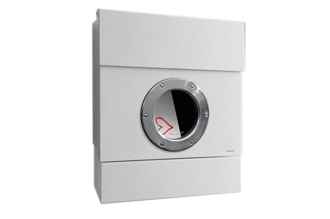 Radius - Letterman brievenbus 2 - wit