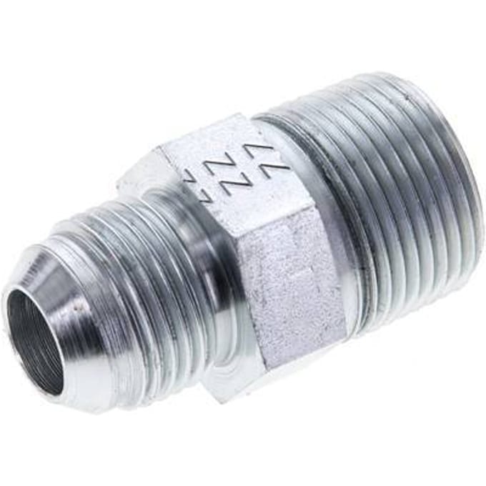 JIC  Dubbele Nippel UNF 7/8''-14 X 3/4'' NPT Staal 170bar