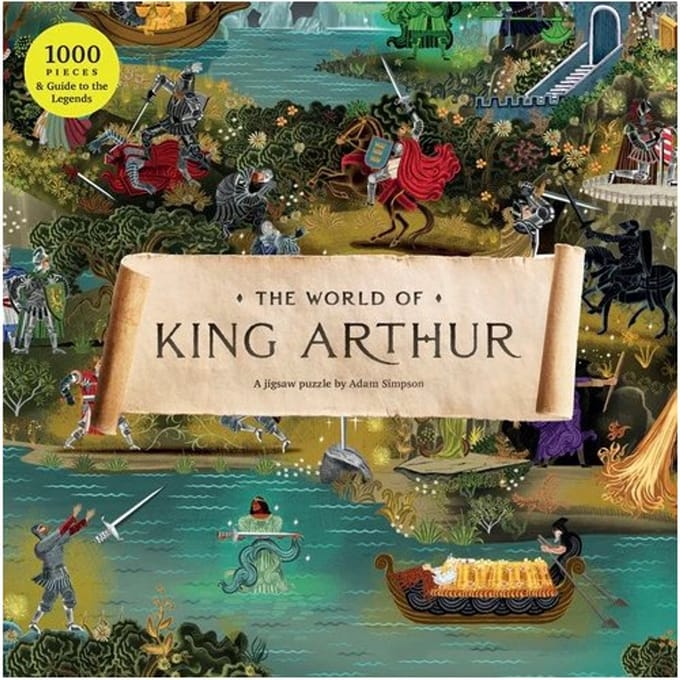 World Of King Arthur 1000 Piec - Rigby, Natalie
