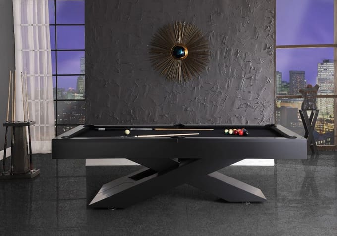 Top Table Pooltafel X-ONE Black 8FT