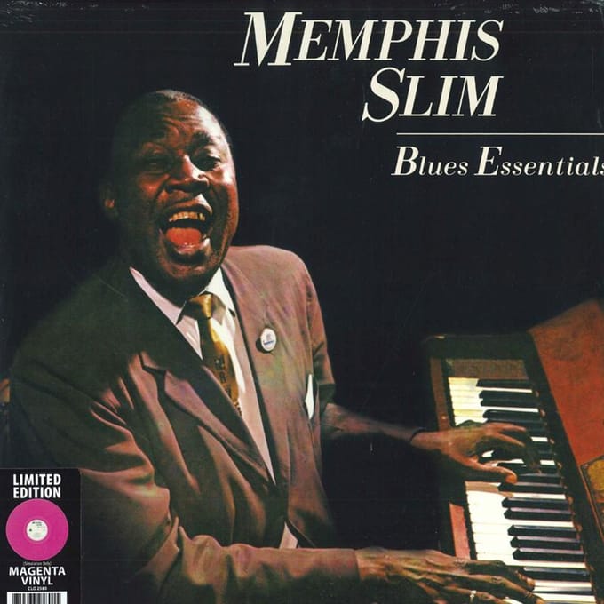 Disque Vinyle MEMPHIS SLIM - Blues Essentials CLO2580 Cleopatra Blues 2021 US Blues