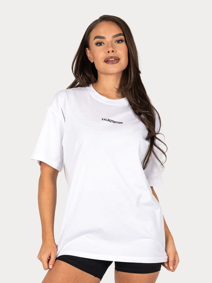 XXL Sportswear Oversized T-Shirt - White Wit M