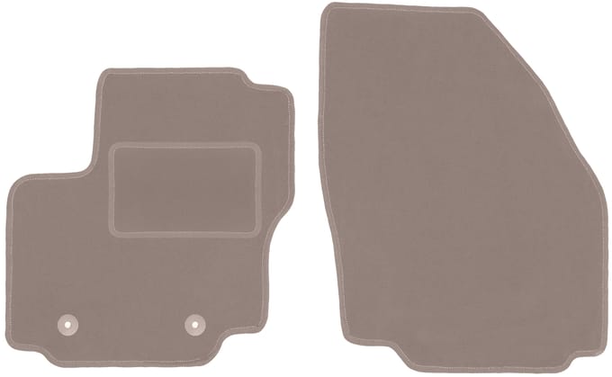 Beige voormatten voor: Ford S-MAX MK1 minivan (2006-2011)