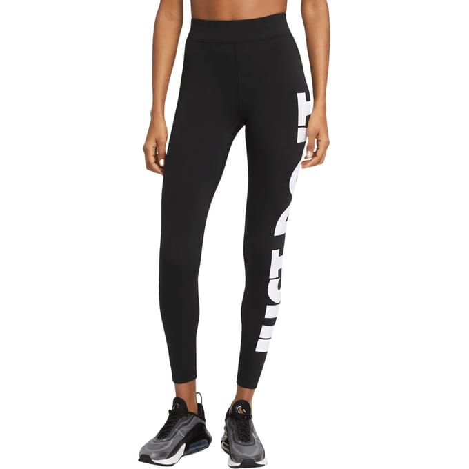 Nike Essential Just Do It Gx Legging Dames Zwart K010