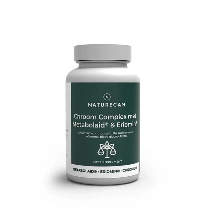 Naturecan Chroom Complex met Metabolaid® & Eriomin® - 60 capsules - Met Citroenverbena- en Hibiscusextract