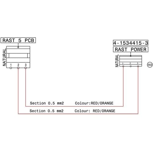 AEG kabel, waterverzachter, electronische hoofdmodule, 860mm 140053354027
