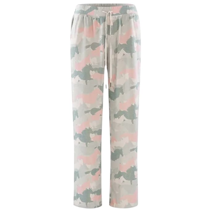 PJ Salvage Camouflage-loungebroek voor dames (Khaki)