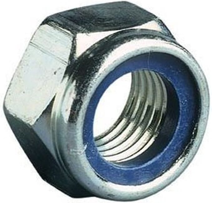 M8 Borgmoer - DIN 985 - RVS A2 - Metrisch-(10 stks)