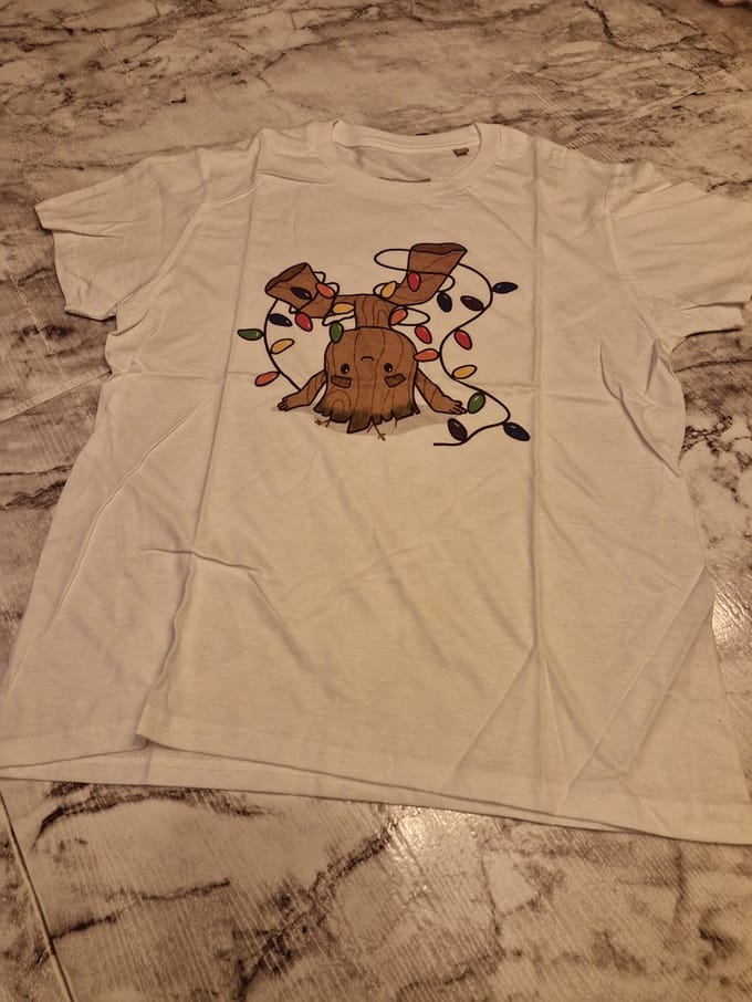 T-Shirt - Marvel - Groot - Wit - 12 Y