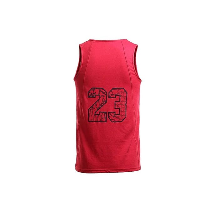 Débardeur de Basketball Jordan à Séchage Rapide Homme Hauts Rouge 789481-687 L red