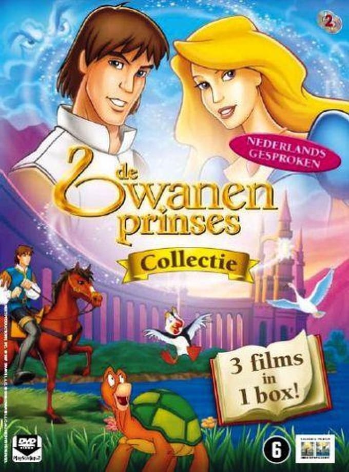 Zwanenprinses Box (3DVD)