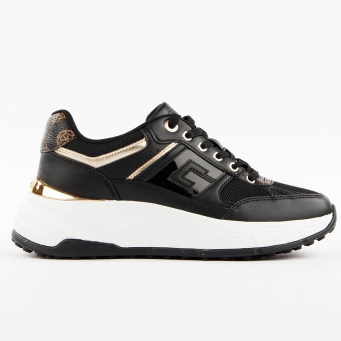 Guess Fonzi Sneakers - Dames - Zwart - Maat 39