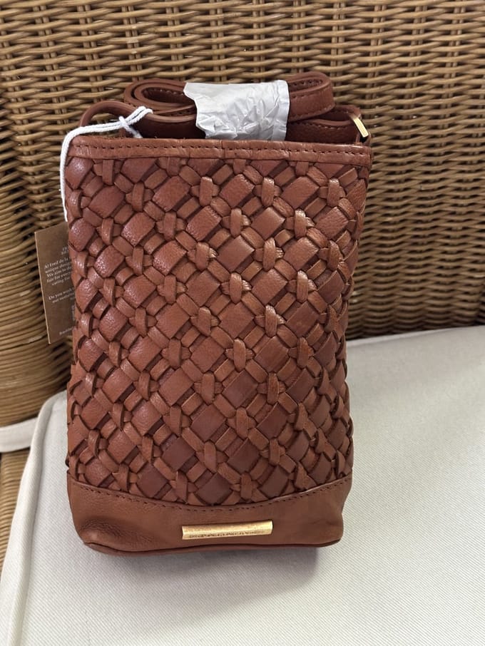 Fred De La Bretoniere Crossbody Bag Vina cognac - Maat ONESIZE