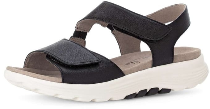 Gabor Rollingsoft - Dames wandelsandalen - 86.815.57 - Zwart - maat 39