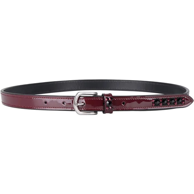 QHP Broekriem Chianti Bordeaux - 85 CM