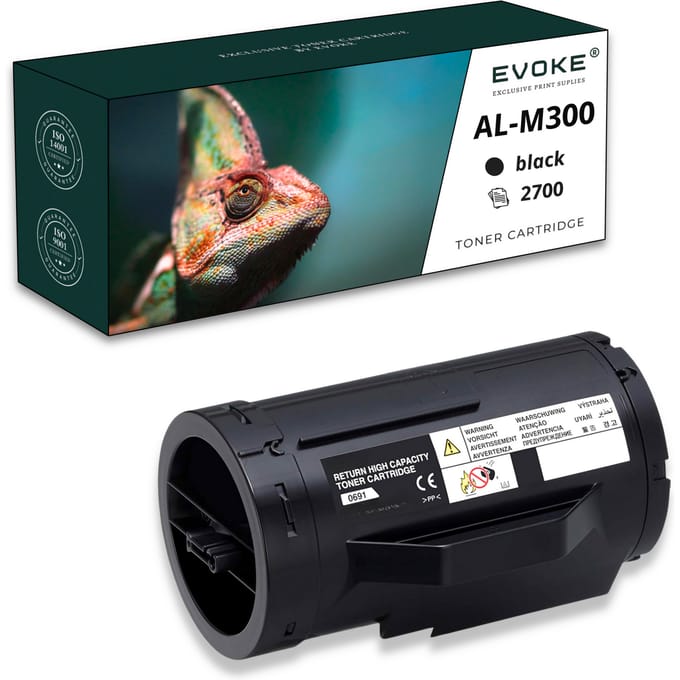 Evoke Compatibele Toner voor Epson C13S050689 C13S-M300 Zwart 2700 Pagina's Workforce M300 Al-M300D Al-M300 Al-M300Dn Al-Mx300Dnf