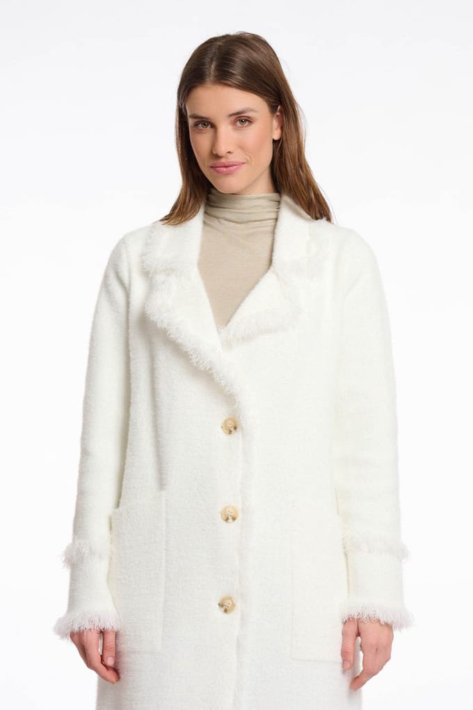 Rino & Pelle Vesten - Catena cardigan - Wit